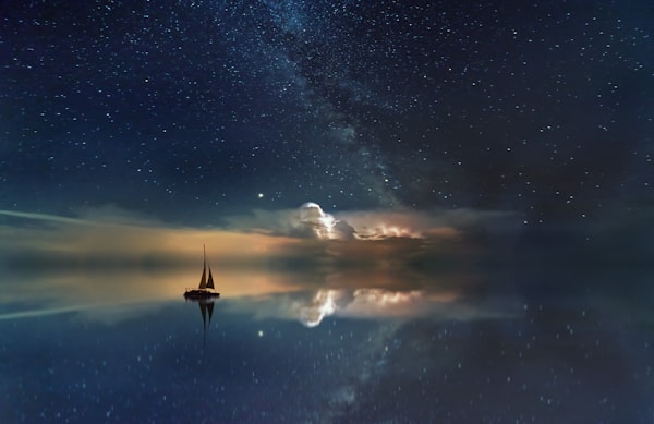 夜空中的星星